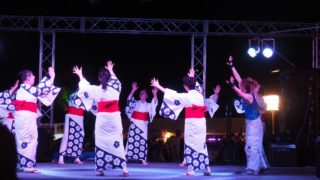 納涼祭2019_盆踊り新曲　大盛り上がり！